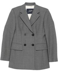 The Seafarer - Double-Breasted Wool Blazer - Lyst