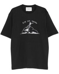 Iceberg - Short-Sleeve Embroidered T-Shirt - Lyst
