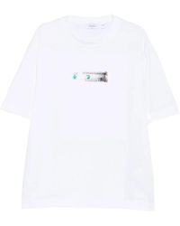 Off-White c/o Virgil Abloh - Off- Inked Narciso Skate T-Shirt - Lyst