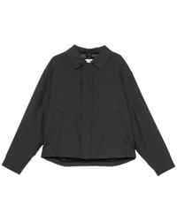 MM6 by Maison Margiela - Logo-Embroidered Concealed-Fastening Jacket - Lyst