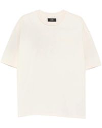 Amiri - T-Shirt Ivory Bandana Patch - Lyst