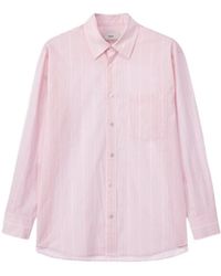 DUNST - Stripe-Pattern Shirt - Lyst