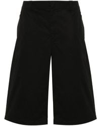 Lemaire - Twill-Weave Bermuda Shorts - Lyst