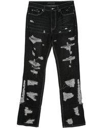 Who Decides War - Gnarly Distressed-Finish Jeans - Lyst