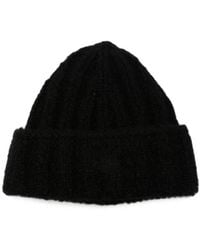 Roberto Collina - Ribbed-Knit Beanie Hat - Lyst