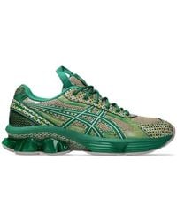 Asics - Us7-S Gel-Kinetic Fluent Sneakers Watershed Rose Kale - Lyst