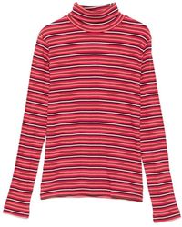 Dries Van Noten - Striped Roll-Neck Sweater - Lyst