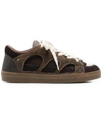 Santha - Love Park Cut-Out Panelled Sneakers - Lyst