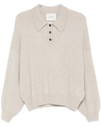Lisa Yang - Etta Button-Placket Sweater - Lyst