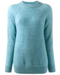 Agnona Loose-fit Jumper - Blue