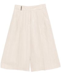 Peserico - Neutrals Shorts - Lyst