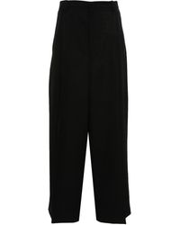 Jacquemus - Salti Wool Wide Trousers - Lyst