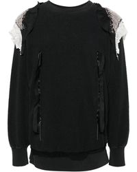 Maison Margiela - Terry-Cloth Patchwork Sweatshirt - Lyst