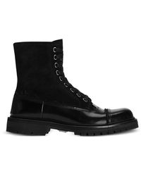 Dolce & Gabbana - Lace-Up Boots - Lyst