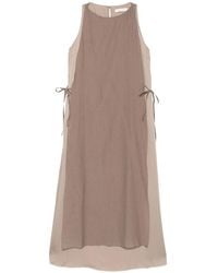 Viktoria Chan - Opame Tie Detail Dress - Lyst