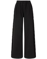 Pinko - Wide Trousers - Lyst