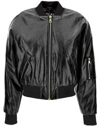 Versace Jeans Couture - Zip-Fastening Bomber Jacket - Lyst