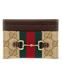 Gucci - Neutrals Wallets & Purses - Lyst