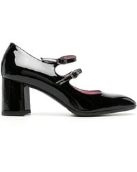 CAREL PARIS - Alice 60Mm Patent Leather Pumps - Lyst