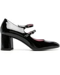 CAREL PARIS - Alice 60Mm Patent Leather Pumps - Lyst