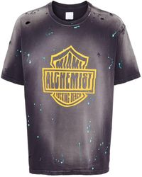 Alchemist - Logo-Print Distressed T-Shirt - Lyst