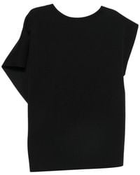 CFCL - Ac Milan Draped Asymmetric-Sleeve Top - Lyst