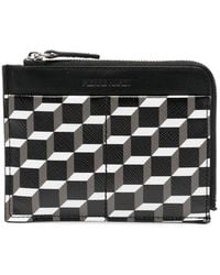 Pierre Hardy - Perspective Cube Leather Wallet - Lyst