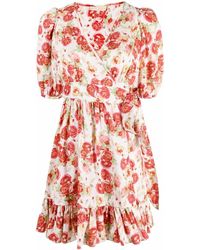byTiMo Floral Mini Dress - Red