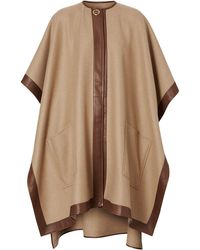 Burberry Cashmere Cape - Natural