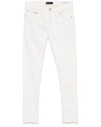 Purple Brand - Logo-Patch Skinny-Cut Jeans - Lyst