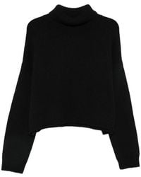 Lisa Yang - Zerlina Ribbed-Knit Roll-Neck Sweater - Lyst