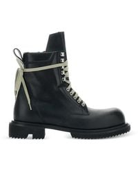 Julius Engineer Talos Boots in Black for Men | Lyst
