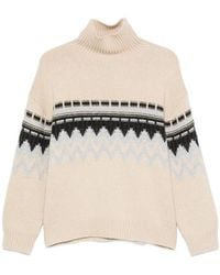 Allude - High-Neck Cashmere Sweater - Lyst