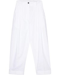 Studio Nicholson - Acuna High-Waisted Cotton Trousers - Lyst