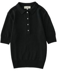 Studio Nicholson - Tolsa Collar Knit Polo Top - Lyst