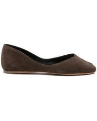 Jude - Open-Toe Ballet Flats - Lyst