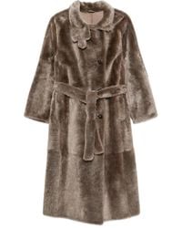 Brunello Cucinelli - Neutrals Coats - Lyst