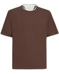 Brunello Cucinelli - T-Shirts & Vests - Lyst