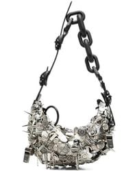 Innerraum - Embellished Spike-Detail Shoulder Bag - Lyst