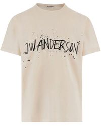 JW Anderson - T Shirts Neutral - Lyst