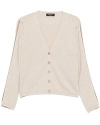 Fabiana Filippi - Bead-Embellished V-Neck Cardigan - Lyst