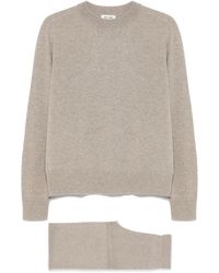Soft Goat - Knit Cashmere Set Jumper And Straight Leg Trousers - Lyst