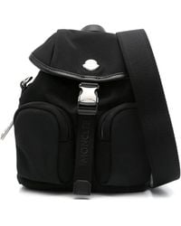 Moncler - Logo-Embossed Foldover Backpack - Lyst