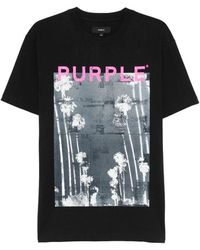 Purple Brand - Mirage Graphic-Print T-Shirt - Lyst
