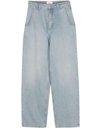 Bally - Logo-Patch Straight Jeans - Lyst