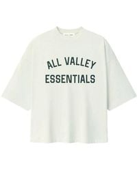 Fear Of God - Merch Tee Logo-Print Drop-Shoulder T-Shirt - Lyst