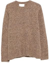 Soft Goat - Melange-Effect Crew-Neck Sweater - Lyst