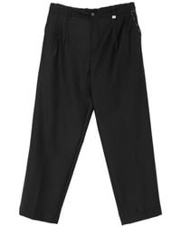 Myths - Pleated-Front Straight-Leg Trousers - Lyst