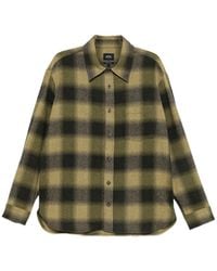 A.P.C. - A. P.C. Check-Pattern Button-Up Shirt - Lyst