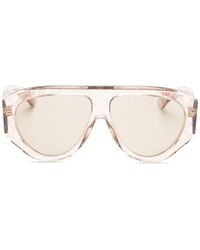 Gucci - Neutrals Sunglasses - Lyst